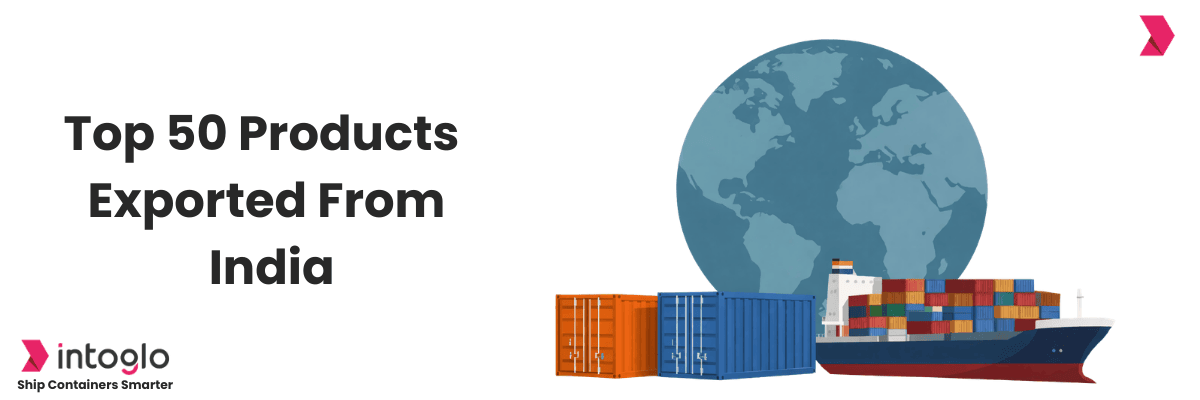 Top 50 Products Exported from India