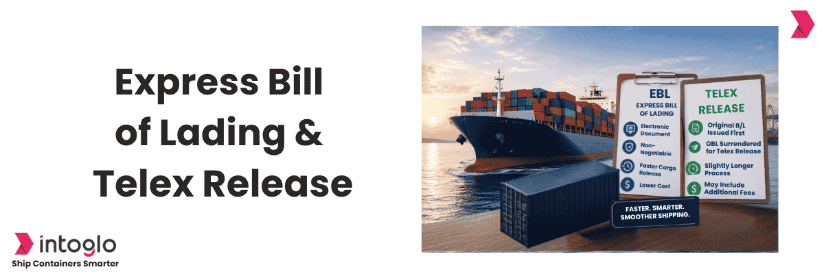 How is an Express Bill of Lading Different from a Telex Release?