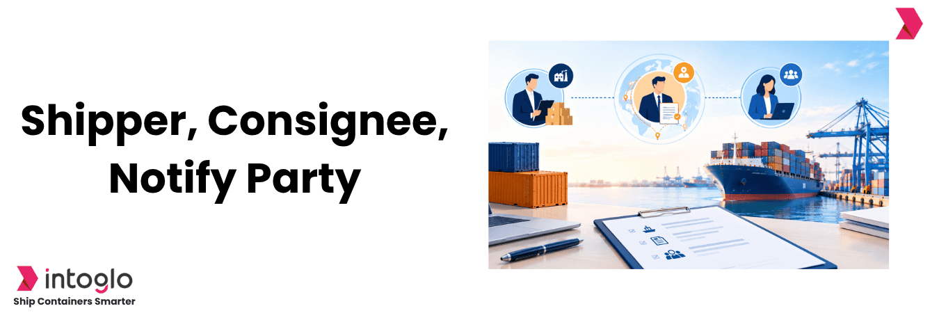 Shipper vs Consignee vs Notify Party: Logistics Guide